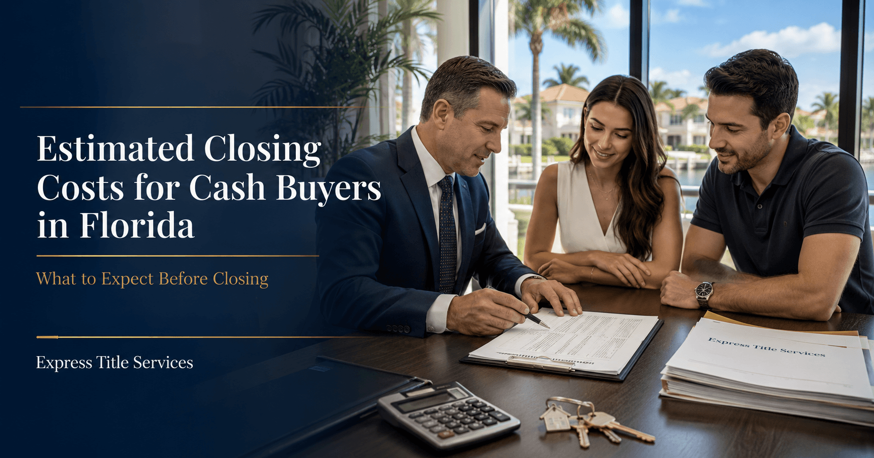 Closing costs cash buyers